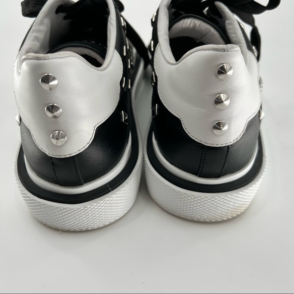 John Richmond black white studded athletic shoes size 10 - Picture 7 of 15